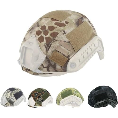 Tactical Helmet Cover for Fast Helmet MH PJ BJ Ops-Core Airsoft Paintball CS Wargame Military Helmet Cover Hunting Accessories