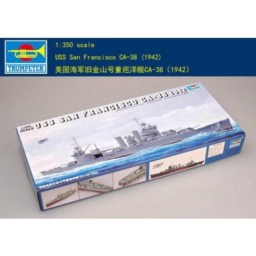 Trumpeter 1/350 05309 USS San Francisco CA-38 1942