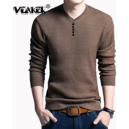 VEAKER V-neck Sweaters