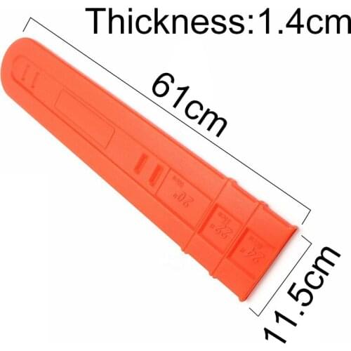 Orange Chainsaw Bar Protect Cover Scabbard Guard For Stihl/Husqvarn 038 044 046 Replacement 064 066 MS660 088 084 MS880