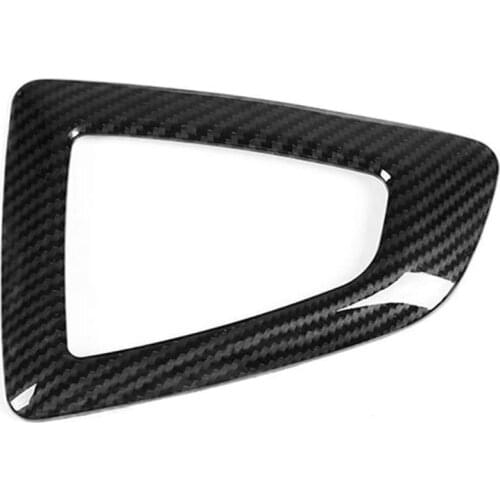 Real Carbon Fiber Central Control Gear Cover Decoration Sticker for -BMW F20 F21 F22 F23 F30 F34 F35 F32 F33 F36