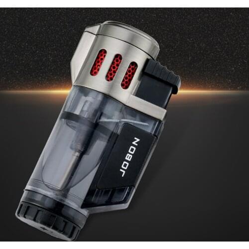 JOBON High Quality Creative Compact Portable Metal Lighter Gas Inflatable Lighter Mens Gift Classic Windproof Lighter