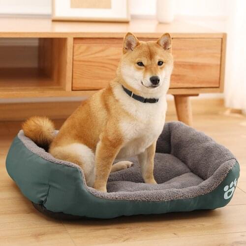 VIPDog beds for small medium kennel things for dogs cushion accessories cat sofa bed pet products fleece warm cushion fluffy mat