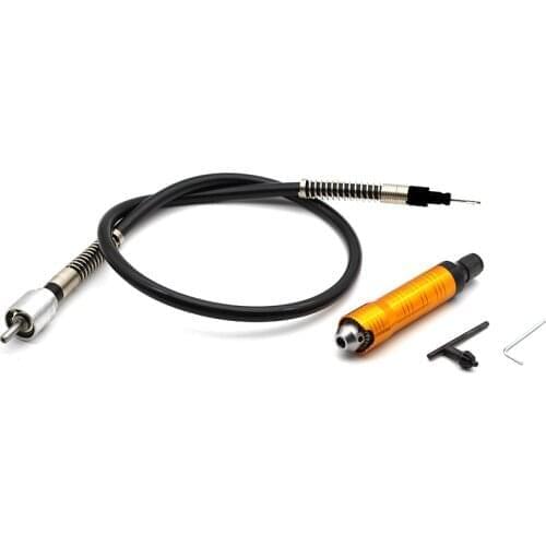 0.3-6mm Rotary Grinder Tool Flexible Flex Shaft Drill Chuck Fits For Dremel Engraver Mini Electric Drill Polishing Machine Tools