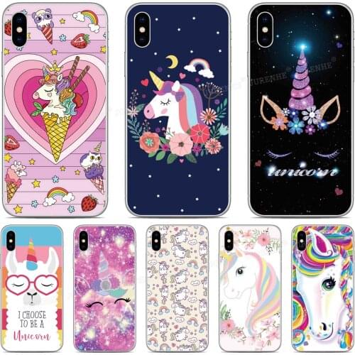 Silicone Rainbow Unicorn Cover For Vsmart Active 1 Plus Star 3 JOY 4 Live BQ Aquaris X2 X Pro U U2 Lite V VS Phone Case Fundas