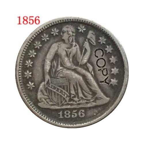 USA 1856 P,O Seated Liberty Dime COPY COINS