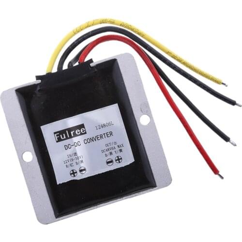 Waterproof DC 48V/6A Step Down To 12V/24V Voltage Buck Converter Transformer Module