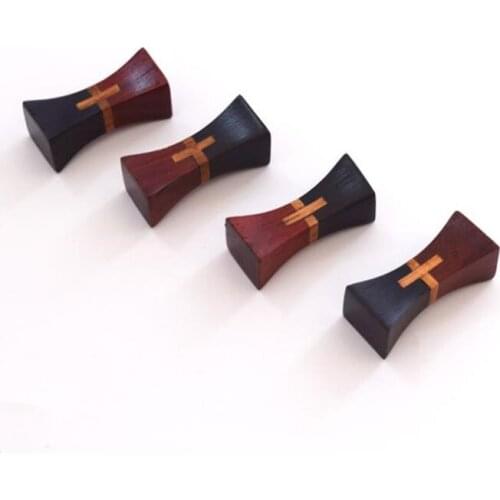 100pcs Wooden Chopstick Rest Spoon Fork Knife Holder Stand Rack Kitchen Tableware Chopsticks Rest Kitchen Dining Tool NO447