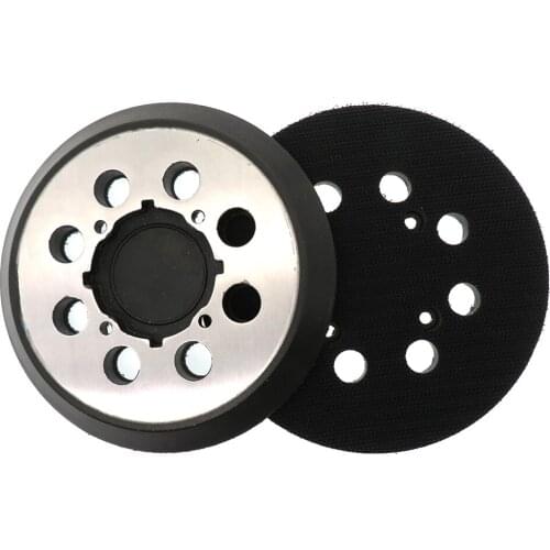 5 Inch 8 Holes 125mm Hook Loop Sanding Backing Pad For DWE6421 DWE6421K DWE6423 Orbital Sander Disk Discs