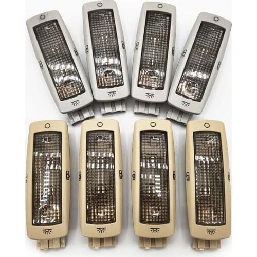 8Pcs Rear Reading Dome Light Lamp For Tiguan Beetle Bora Golf Passat Skoda Fabia Superb Seat Alhambra Leon 3B0947291