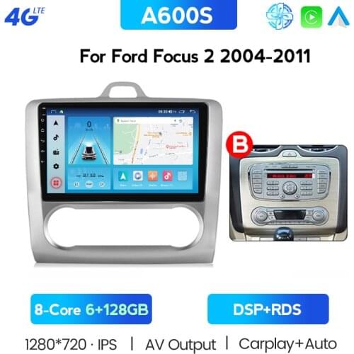 NAVITREE Android 10.0 7862 CPU For Ford Focus 2 Mk2 2004-2011 Car Radio Multimedia Video Player Navigation 2din Dvd With Carplay