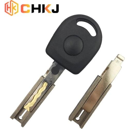 CHKJ 2PCS/Set HU66 Duplicating Fixture Clamp For VW For Volkswagen Blank Key Cutting Machine Part Key Cutter Machine Accessory
