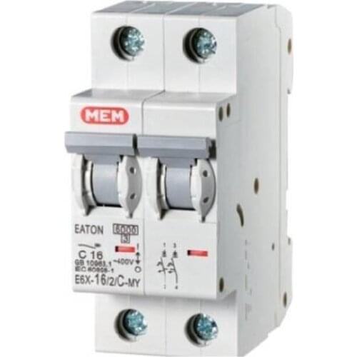 E6X-16/2/C 90000025000579 2P | 16A | C | 6KA E6X mini circuit breaker
