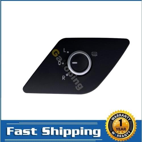 Electric Mirror Adjust Switch Rear View Mirror Control Knob Button For Volkswagen Jetta Vento Sagitar 16D959565B (10 PINS)