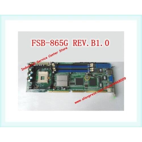 FSB-865G REV.B1.0 Industrial Control Board Dual Network Port