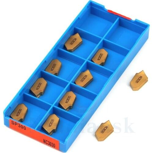 SP200 SP300 SP400 NC3030 korloy high quality slotted Cutting tool CNC lathe turning Inserts lathe turning grooving tools SP200