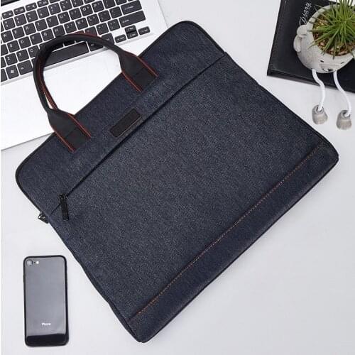 Business Mens Briefcase IPad Laptop Bag Waterproof Oxford Briefcases