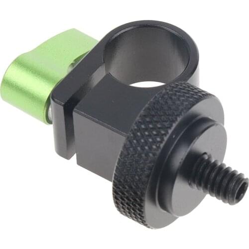 Camera Shoulder Rig Rod Clamp 15mm For Rail Rig Support System 1/4" Screw