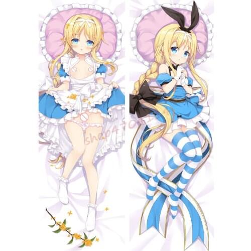 Natural cashmere / 2WAY / peach skin cashmere, sexy pillow case / throw pillow case -- Sword realm - Alice 1