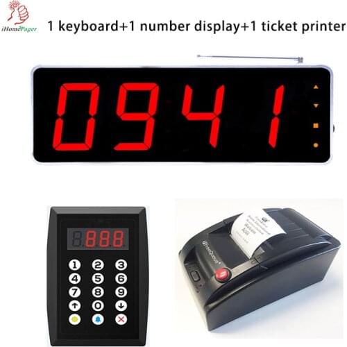 Waiter call customer to pick up orders, order ready calling system