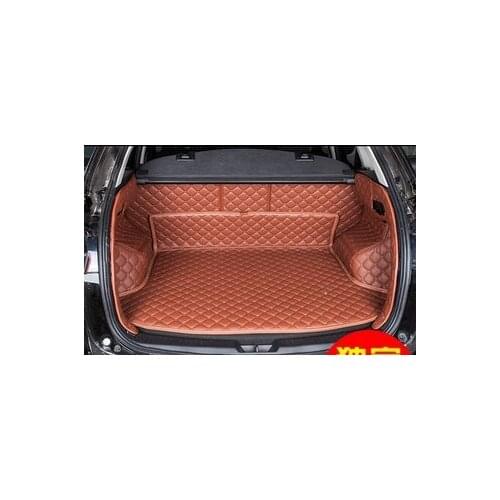 Wholy Surrounded Full Set Car Trunk Mats for 2013 Mazda CX-5 Special Trunk Mats Waterproof Leather Car Mats 2012-2014 Mazda Cx-5