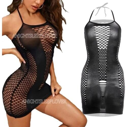 Porn Lingerie Transparent Underwear Dress Open Crotch Women Sleepwear Fetish Erotic Teddies Sexy Body Baby Boll Mujer