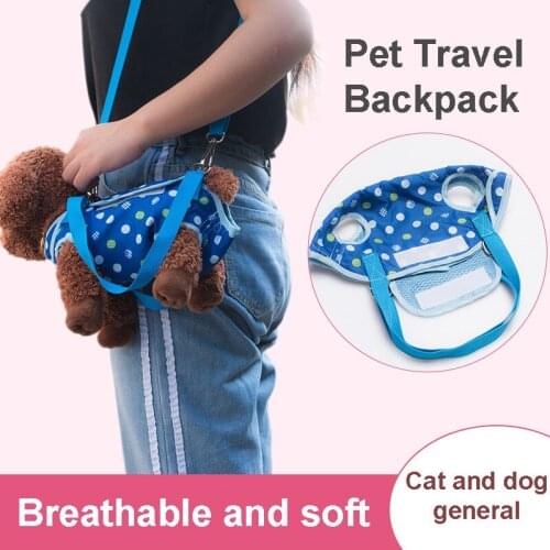 Pet Backpack Dog Carrier Bags Breathable Dog Cat Backpack Travel Pet Transport Bag Carrying For Cats Shoulder Bag Pet Supplies