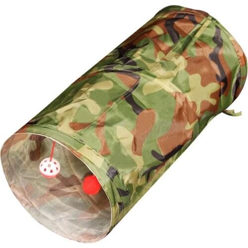 Pet Tunnel Cat Play Tunnel Foldable Cat Tunnel Kitten Toy Bulk Toys Rabbit Tunnel Cat Cave Waterproof Breathable Pet Supplies