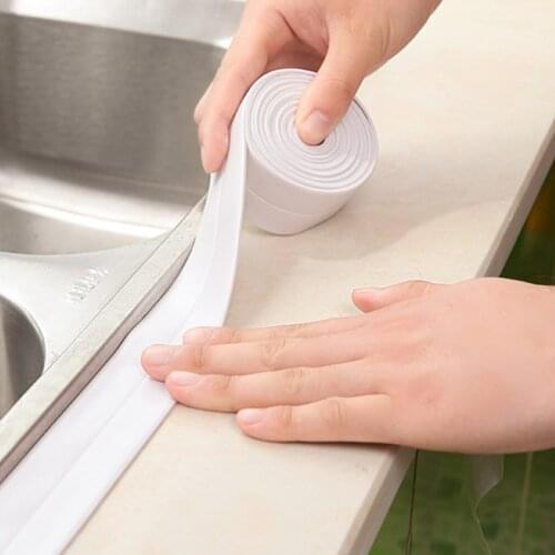 Kitchen Bathroom Waterproof Mildew Tape Kitchen Seams Beauty Seam Moistureproof Waterproof Toilet Gap Wall Corner Stickers