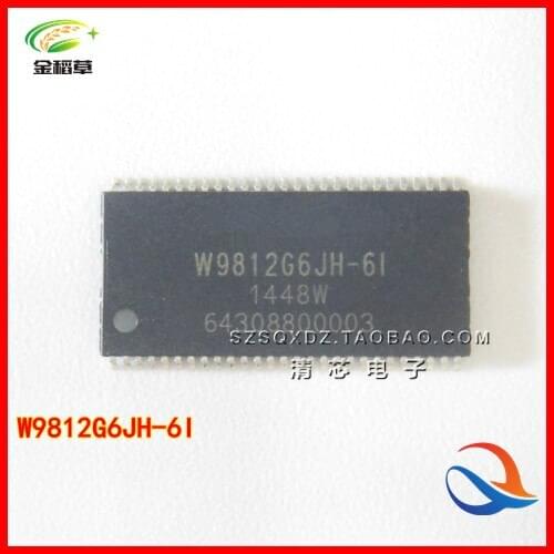W9812G6JH-6 W9812G6JH W9812 TSOP54 10pcs/lot Free Shipping