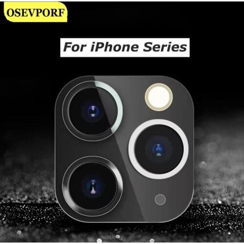 Phone Rear Camera Lens Protective Tempered Glass for iPhone 11 Pro Max XS Max XR X Full Cover Lens Screen Protector Metal Cover