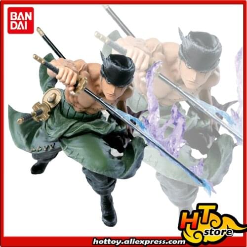 100% Original BANDAI SPIRITS ICHIBANSHO Collection Figure - Zoro Battle Styling From "ONE PIECE"