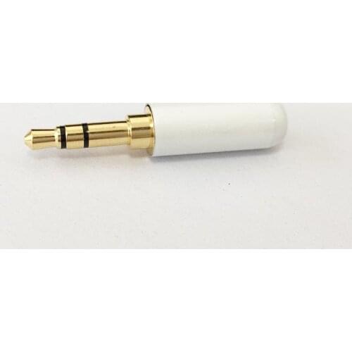 2pcs 3.5mm audio headphone connector AUX terminal 3-section plug terminal