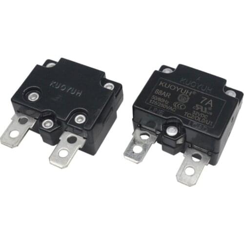Kuoyuh 88ar series 7A overload protect auto recloser battery protector circuit breaker