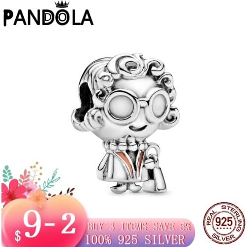 2021 new 925 Sterling Silver Grandma Charms Beads Bracelet Fit Original Pandora Bracelet DIY Jewelry For Women