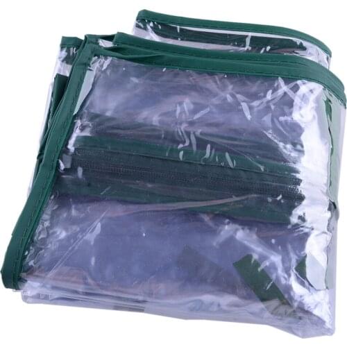 3 Tier Mini Greenhouse Cover With Roll-Up Zipper Door Outdoor Garden Plants Grow House Bag Heat Preservation Effect