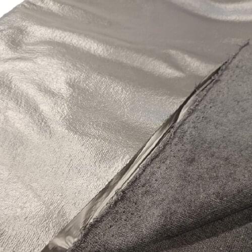 4 yards TPU waterproof childrens saliva towel fabric changing pad fabric color spot polyester terry cloth fabric