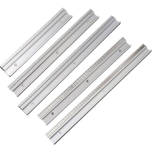 45Type T Track with Scale T-tracks Slot Miter Track DIY Table Saw Workbench Tool L4MB