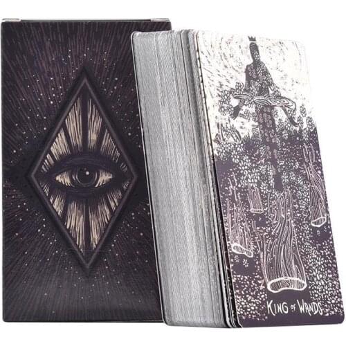 79pcs Light Visions Tarot Tarot Cards English Version Deck Funny Family Board Game Playing Game Cards Friends Party Games