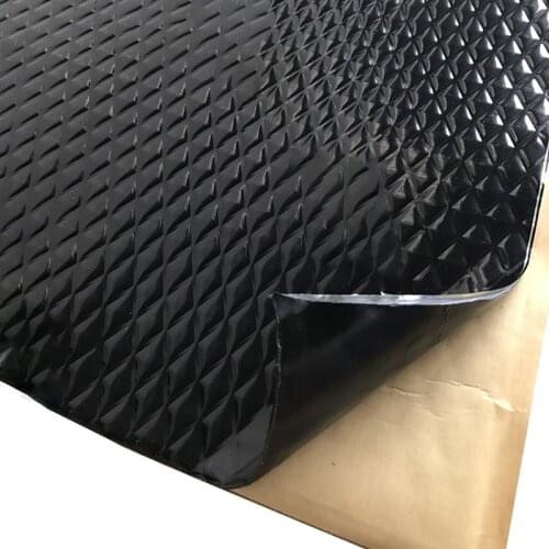 400*250mm Car sound insulation shockproof plate environmentally friendly and tasteless Pure butyl rubber damping plate shock pad
