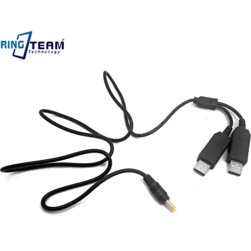 Dual USB Power Cable Mini Adapter Voltage Convert DC 4017 for NIK EP-5A EN-EL14 EP-5B EN-EL15 EP-5F PNA DCC8 DCC12 DCC15 NP-W126