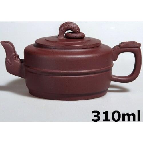 Hot Sale Porcelain Kettle Teapot Yixing Teapots 310ml Purple Clay Ceramic Chinese Handmade Kung Fu Set Zisha Sets