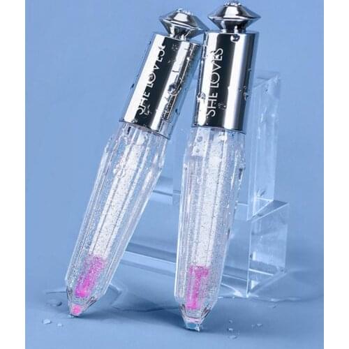 Crystal Jelly Lip Gloss Color-changing Moisturizing Gloss Lip Glaze Fine Flash Liquid Lipstick Clear Lip Tint Makeup TSLM1