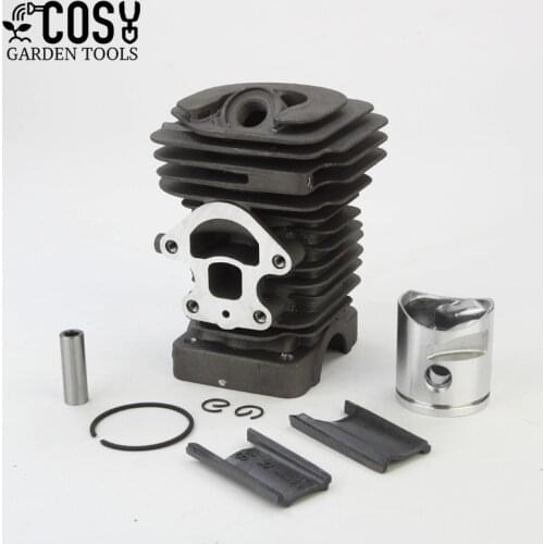 39mm Cylinder Piston Ring Kit For Husqvarna 235 236 240 E Jonsered CS2234 CS2234S Chainsaw Parts 545050418 / 417