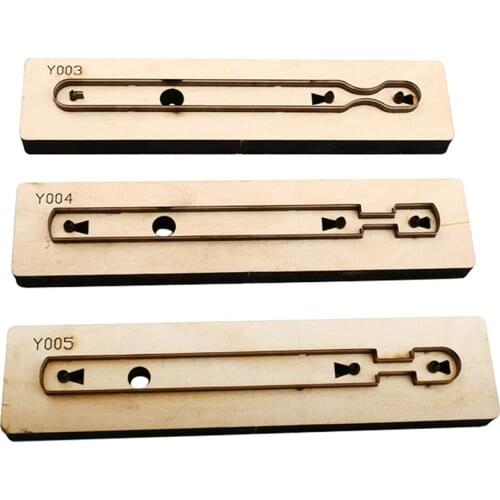 Leather key chain ring shape laser punch die Steel Blade PVC EVA sheet cutter mold,DIY Watch belt Leather cutting die