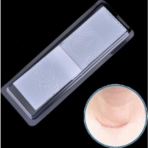 Medical Silicone Scar Gel Away Strips Paste Medical Trauma Burn Scar Sheet Skin Repair Scar Therapy Patch Removel Bath Set