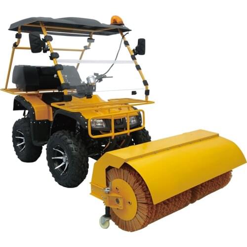 Multifunctional fuel-driven snowplow property oad snow removal machine park street road snowplow mover locomotive