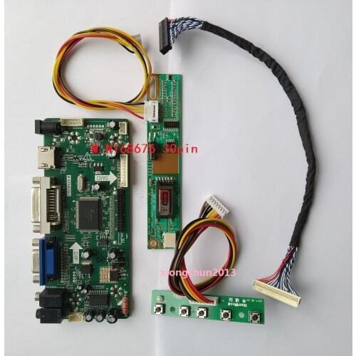 For 30pin B154EW02 1280X800 Screen monitor LCD panel Controller driver Board HDMI-compatible DVI VGA display