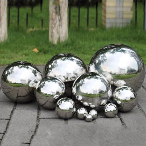 304 Stainless Steel Hollow Ball Seamless Mirror Ball Sphere Suitable For Various Of Shopping Malls Decorations Etc