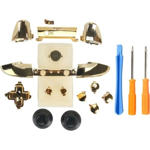 Button Parts for X Box One S Controller Bumpers Triggers Buttons Replacement Grips Stick H054